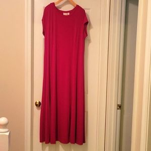 Chicos Pink Maxi Dress Size 3 or Reg 16